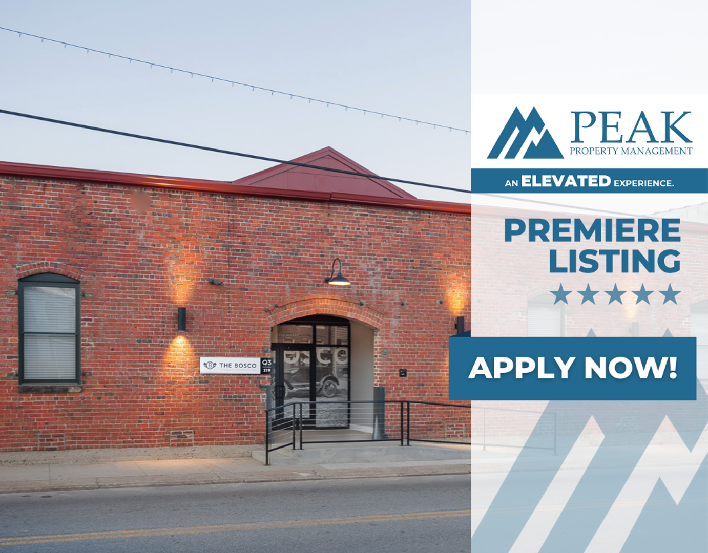 Welcome to The Bosco, your new home in the vibrant heart of Olde Towne Petersburg!