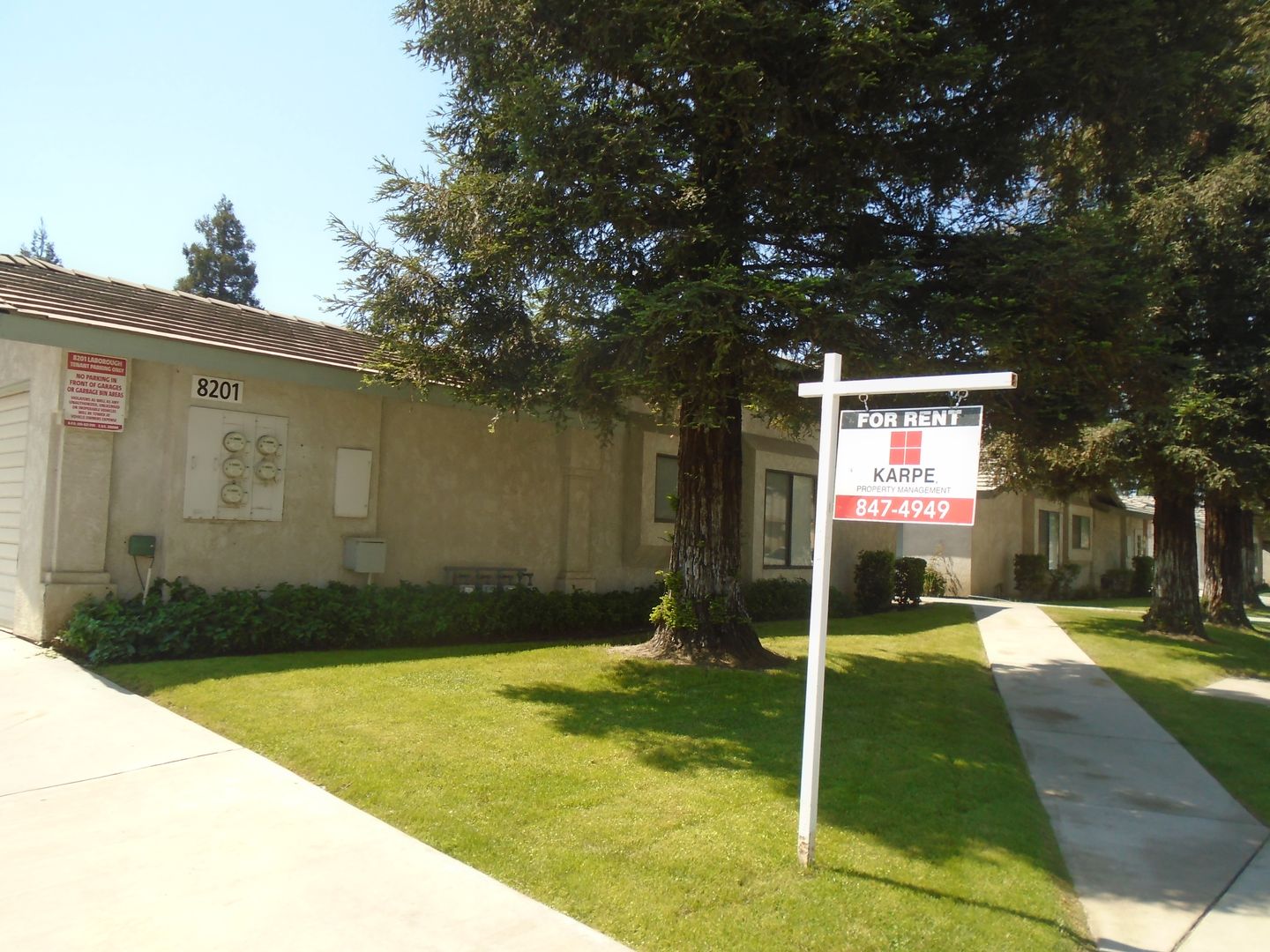 BAKERSFIELD Apartment: 8201 LABOROUGH DR #A-D