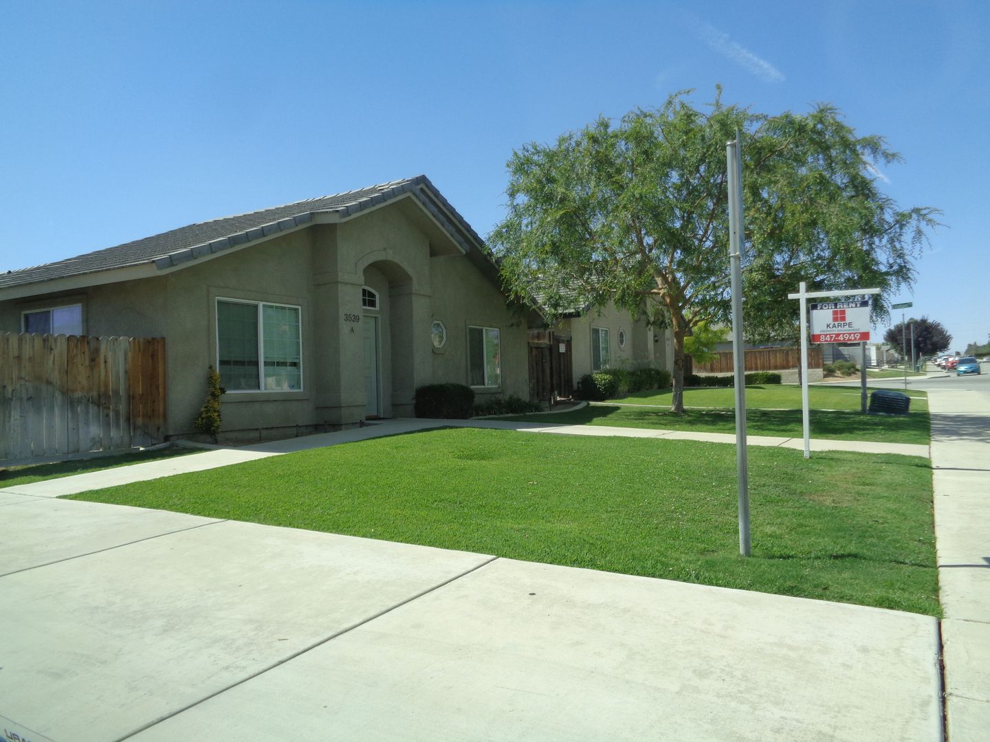 BAKERSFIELD Apartment: 3539 PINE MEADOW DR #A-#D