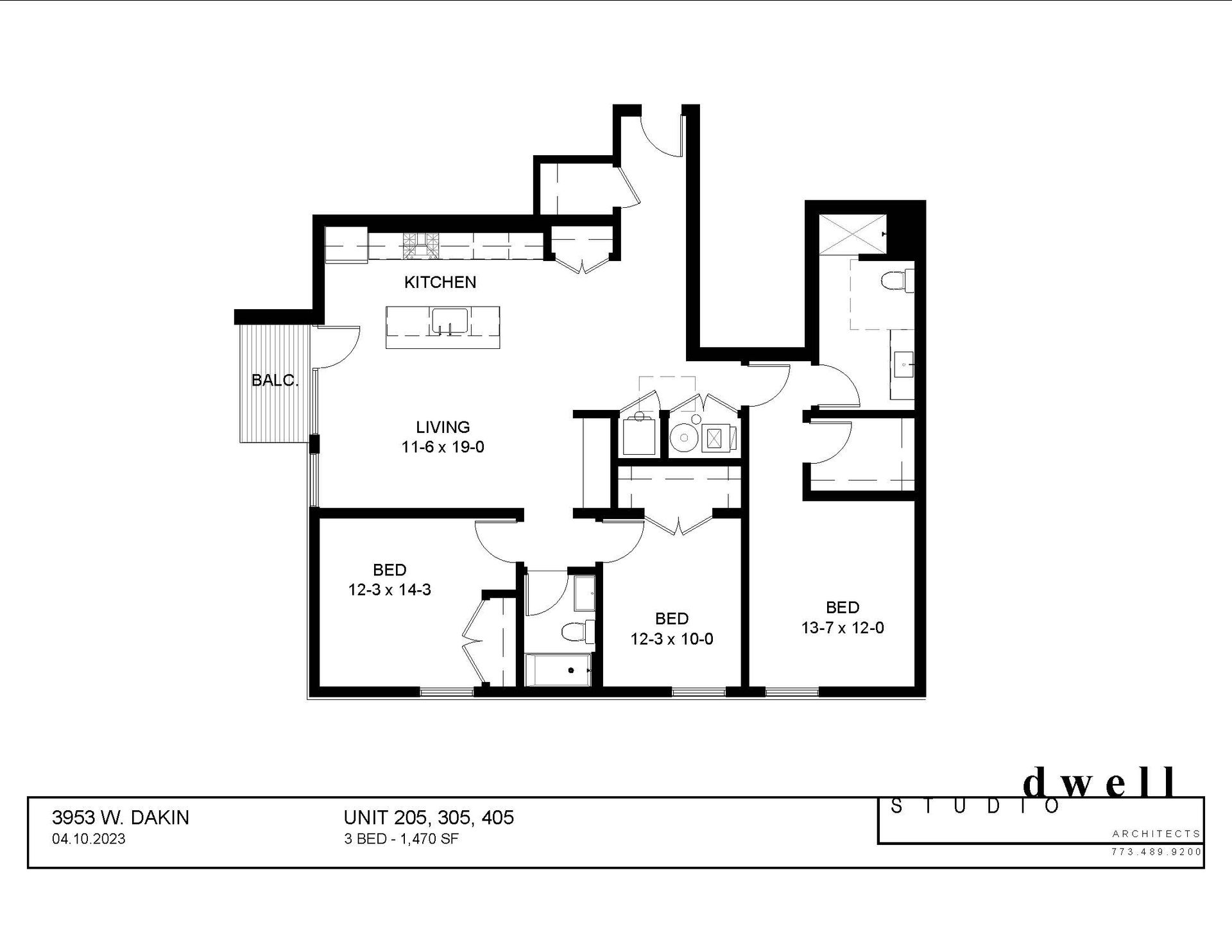 Chicago Apartment: 3953 W Dakin St