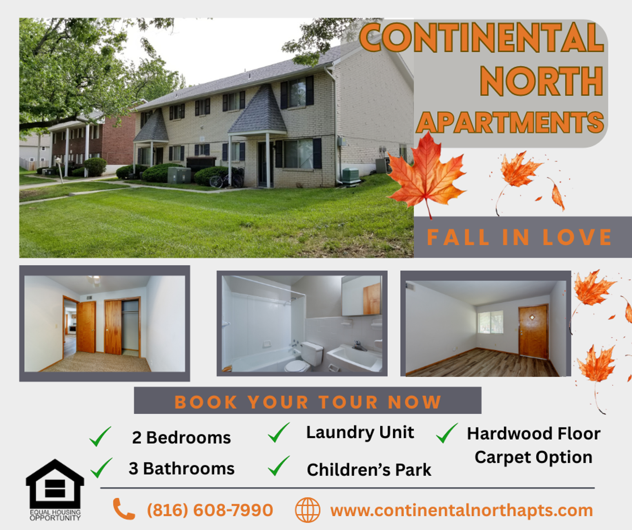 Gladstone Apartment: 7670 N Euclid Ave