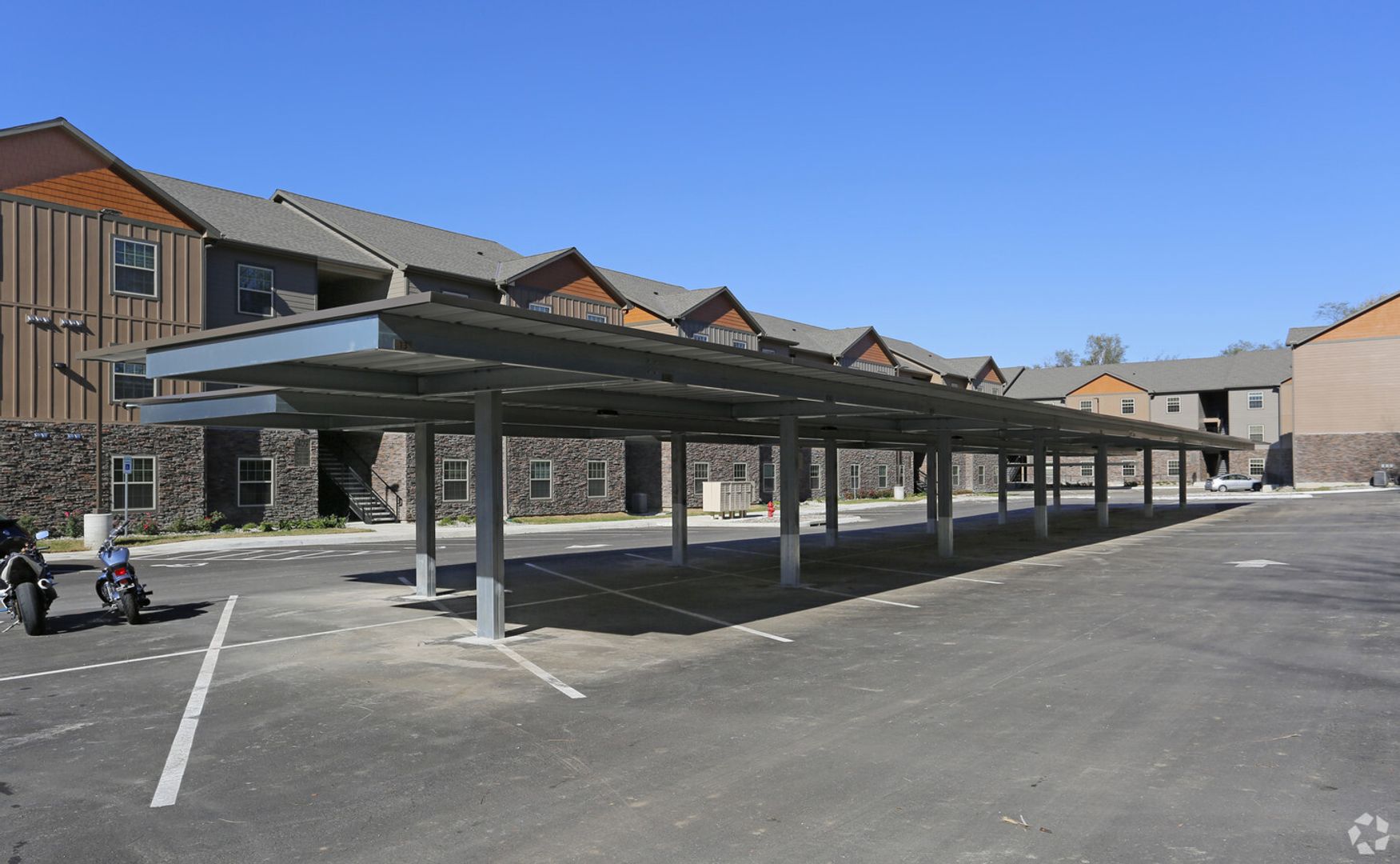 Parking at Anderson House Apartments
