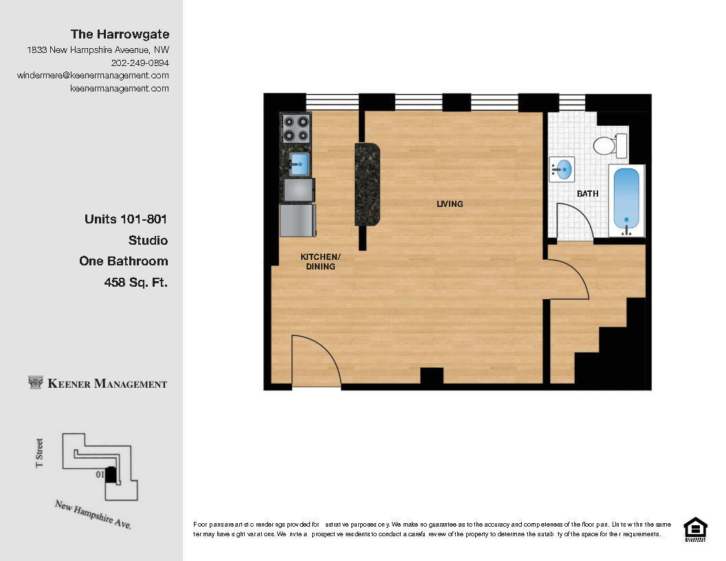 Washington Apartment: 1825-1833 New Hampshire Avenue, NW