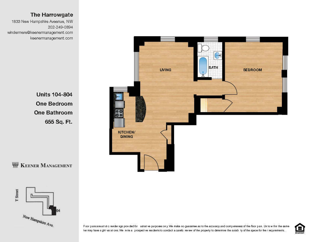 Washington Apartment: 1825-1833 New Hampshire Avenue, NW