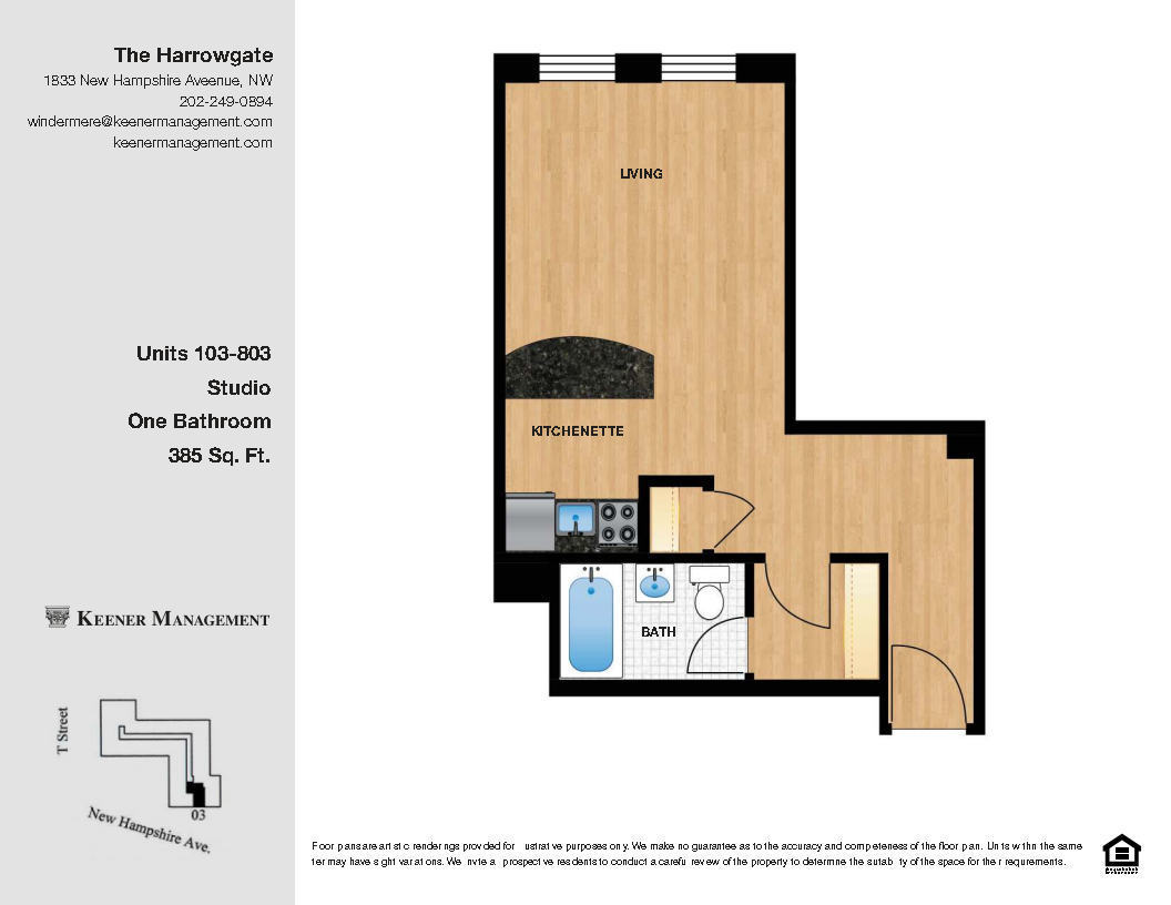 Washington Apartment: 1825-1833 New Hampshire Avenue, NW