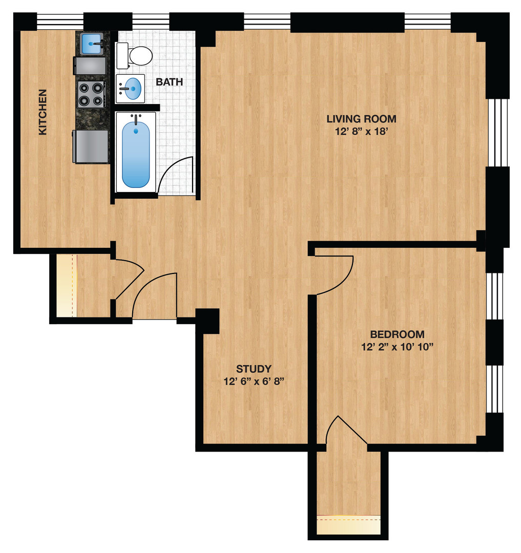 Washington Apartment: 1825-1833 New Hampshire Avenue, NW