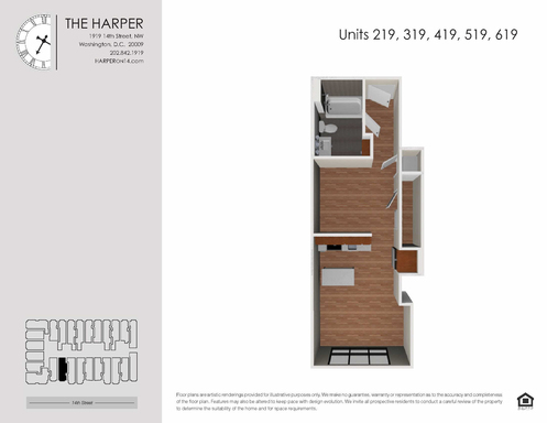 Washington Apartment: 1919 14th Street, NW
