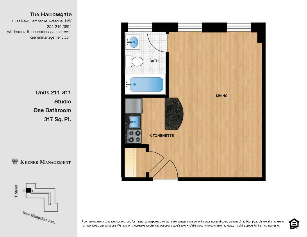 Washington Apartment: 1825-1833 New Hampshire Avenue, NW