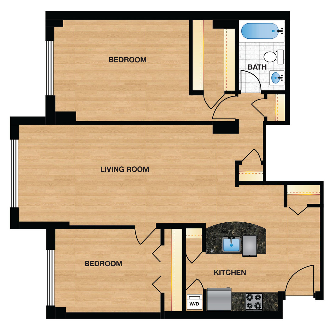 Washington Apartment: 1112 M Street, NW