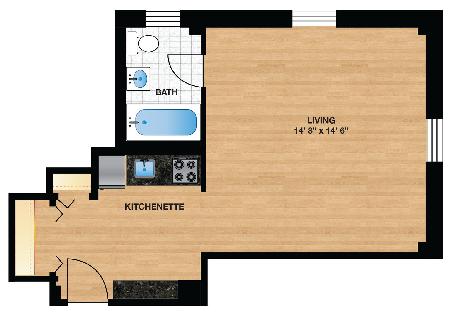 Washington Apartment: 1825-1833 New Hampshire Avenue, NW