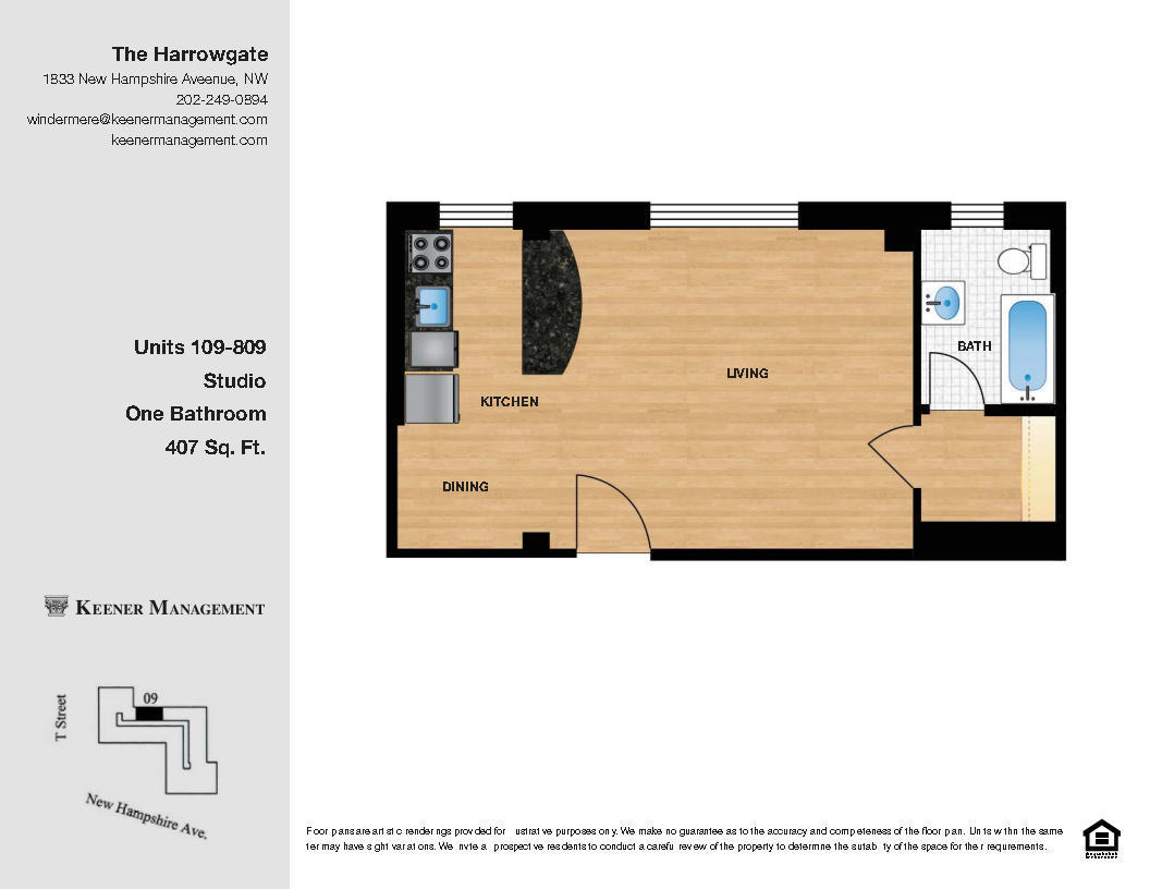 Washington Apartment: 1825-1833 New Hampshire Avenue, NW