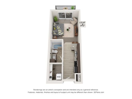 Studio Apartment