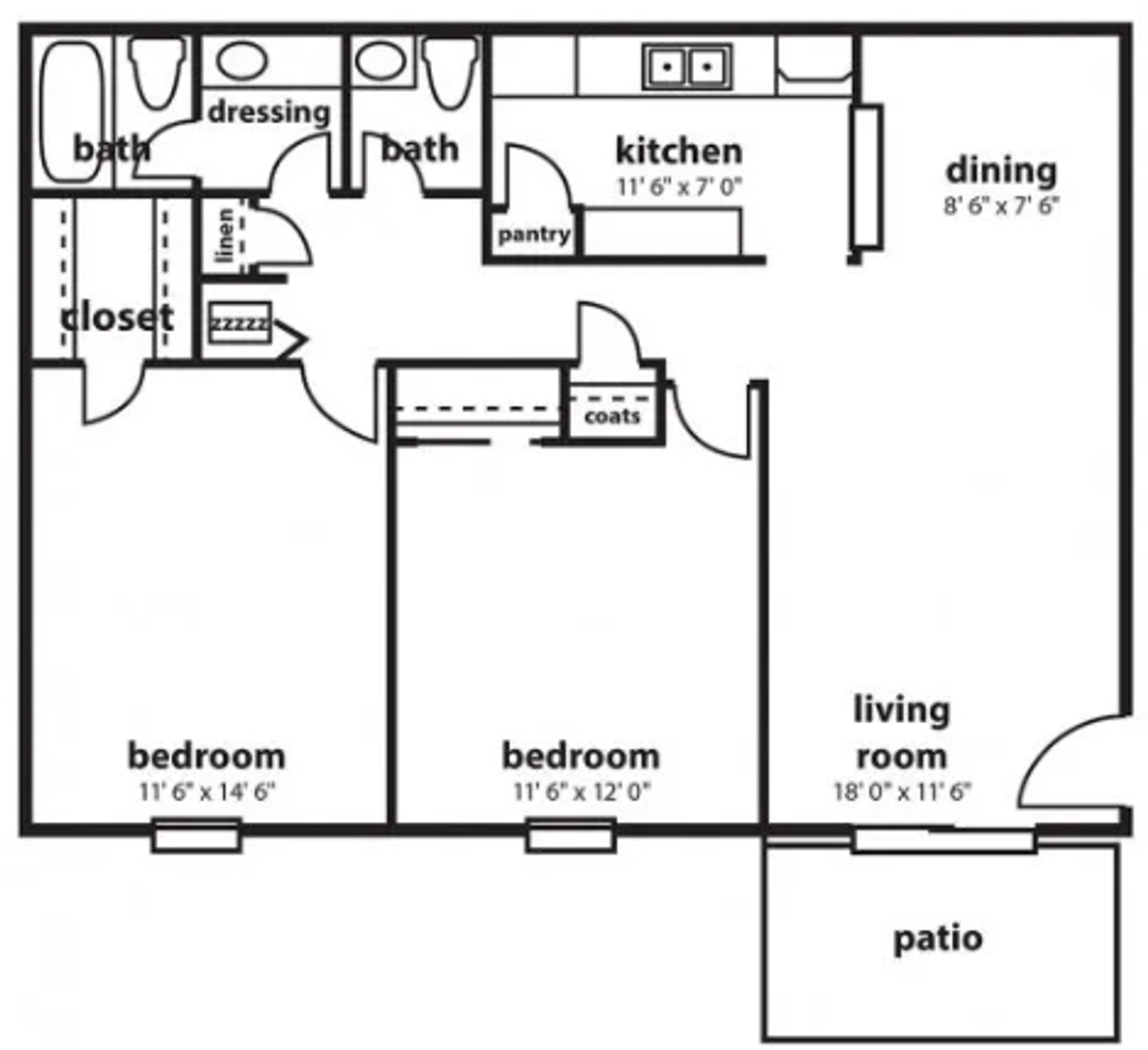 Tucker Apartment: 2000 Northlake Parkway