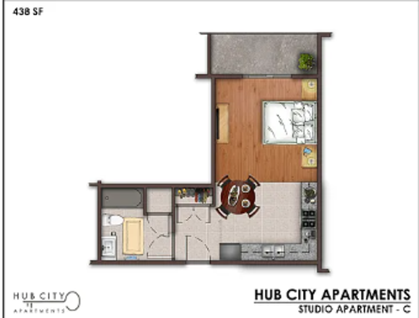 Burlington Apartment: 260 East George Hopper Road