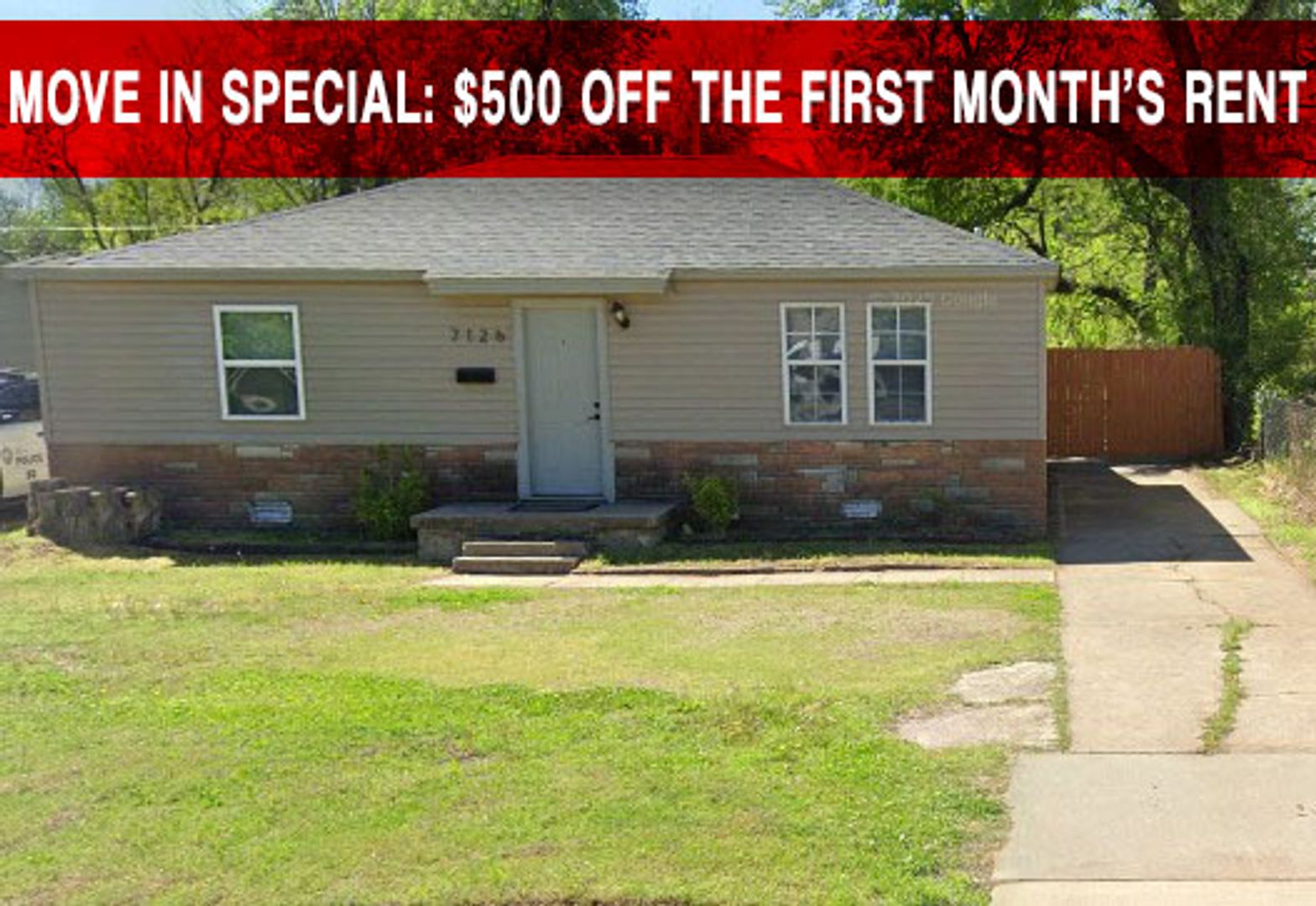 Midwest City House: 7126 SE 15th St