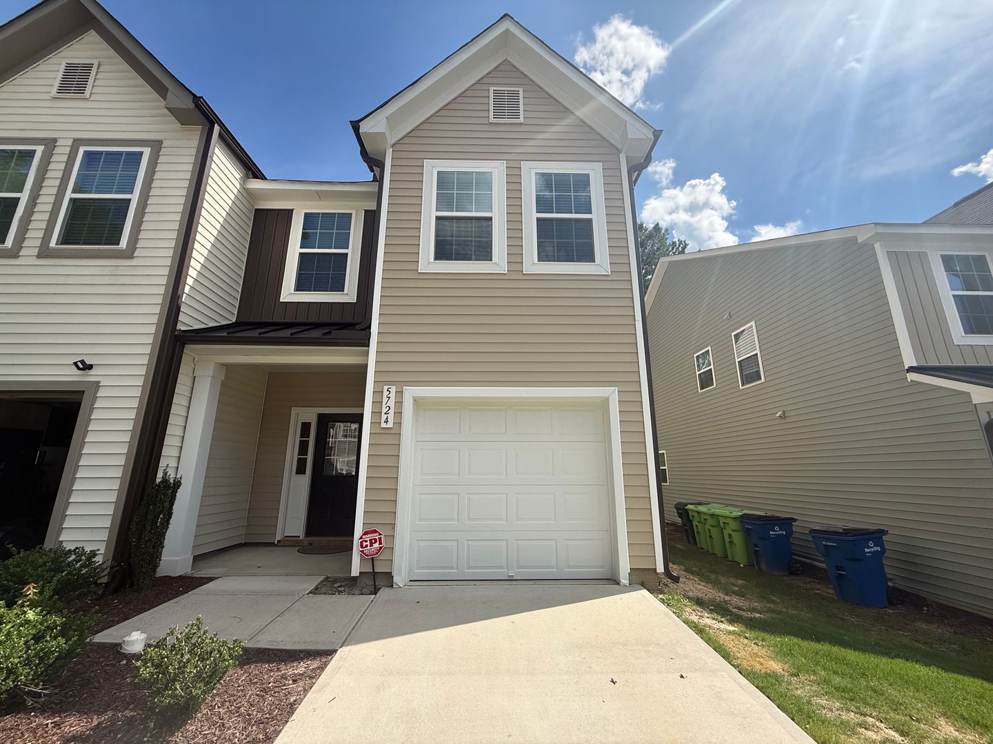 Raleigh Townhome: 5724 Princess Curry Way
