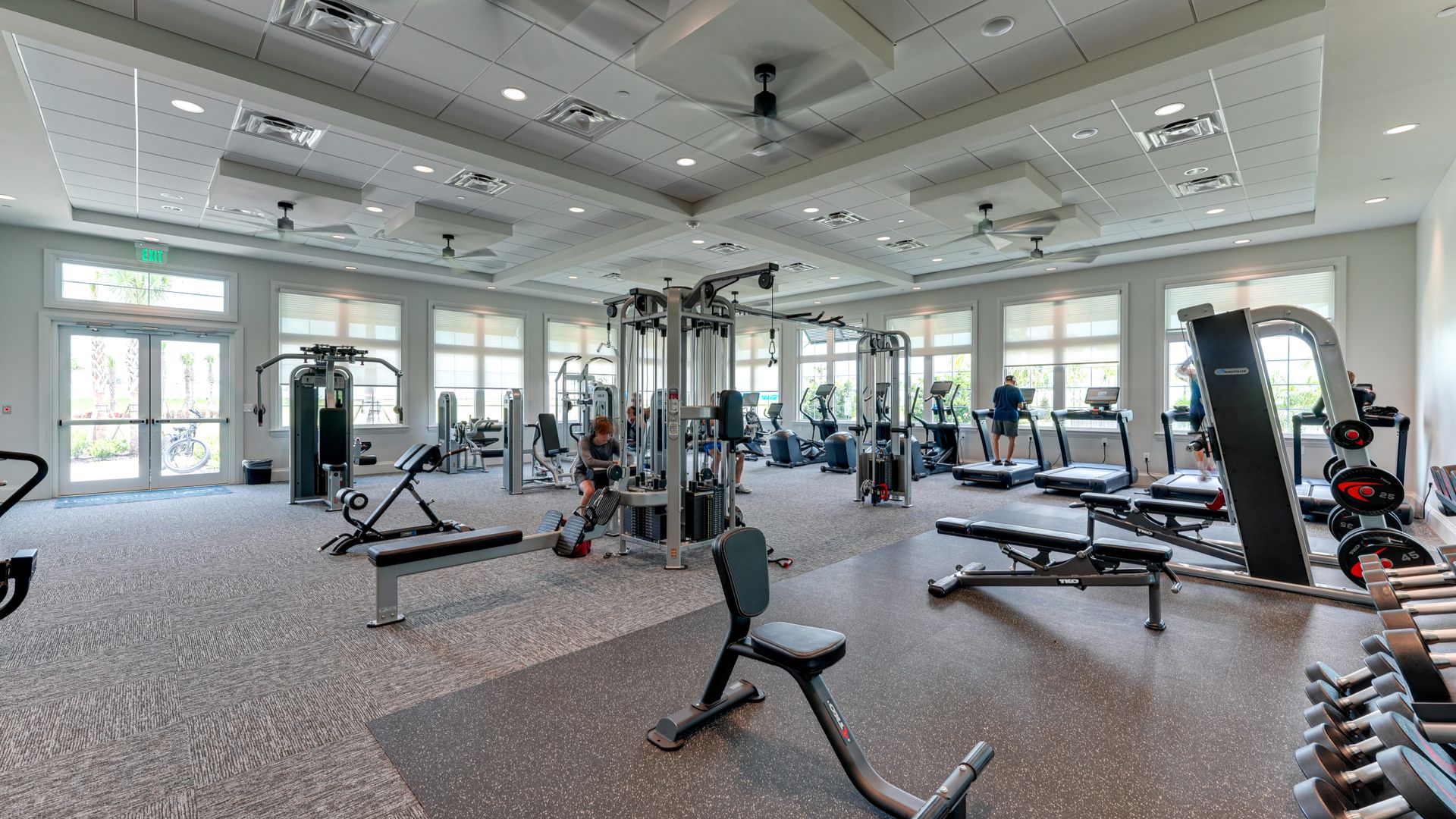 Gym at Seafoam (1 of 2)