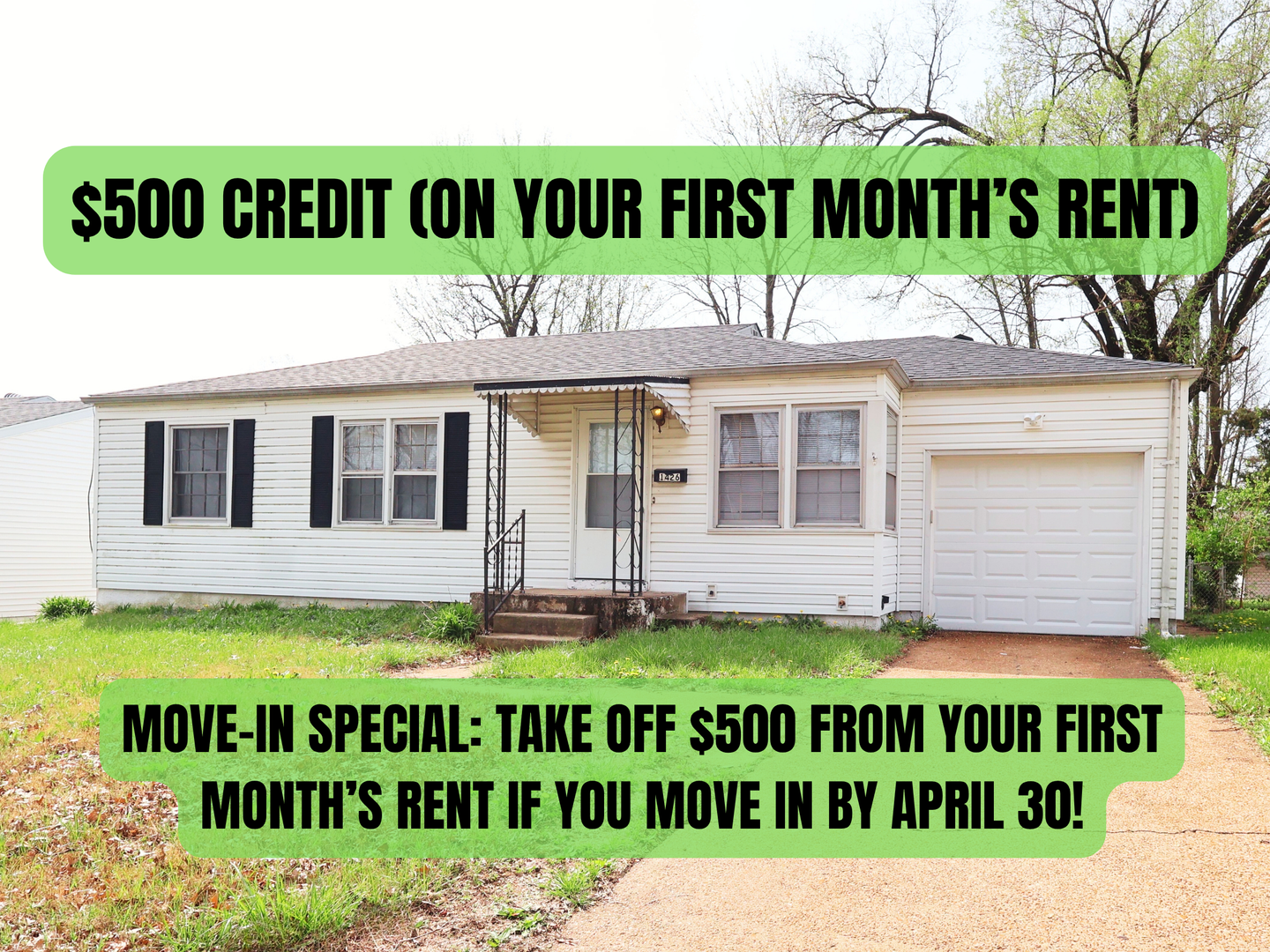 St. Louis House: 1426 Akron Drive.