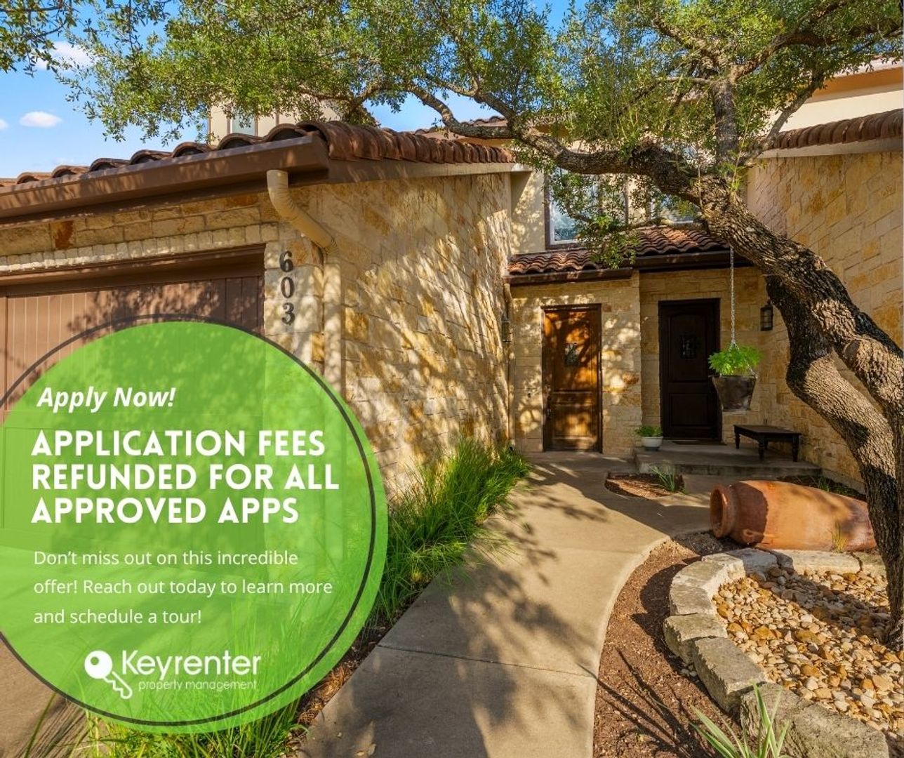 Austin House: 2601 Quinlan Park Rd #603