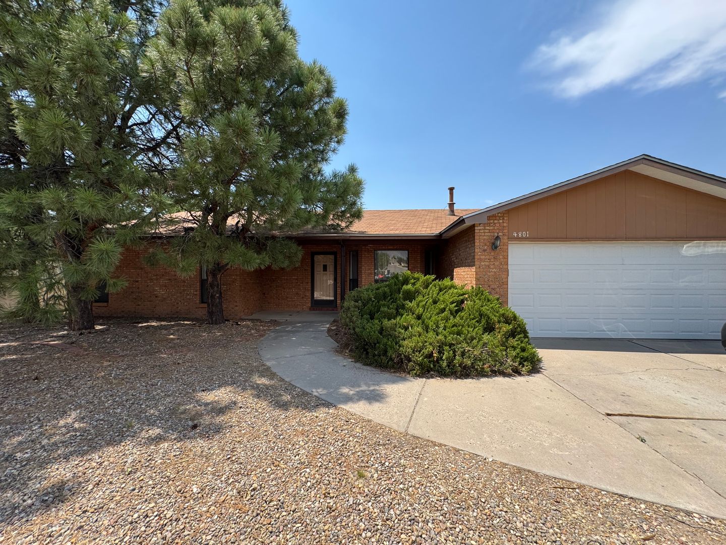 Northeast Heights three bedroom two bath single-story home