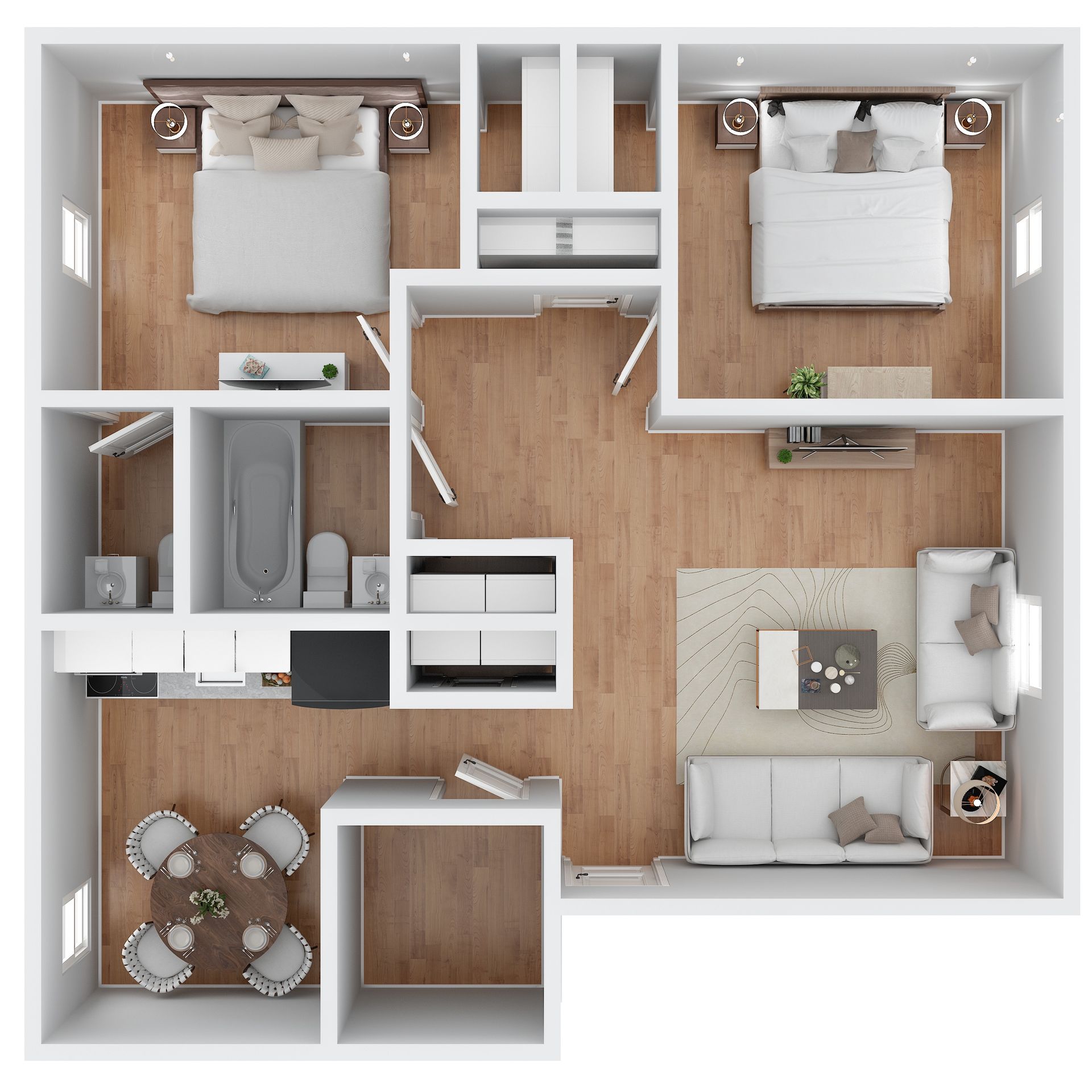 Bethalto Apartment: 190 Rue Sans Souci