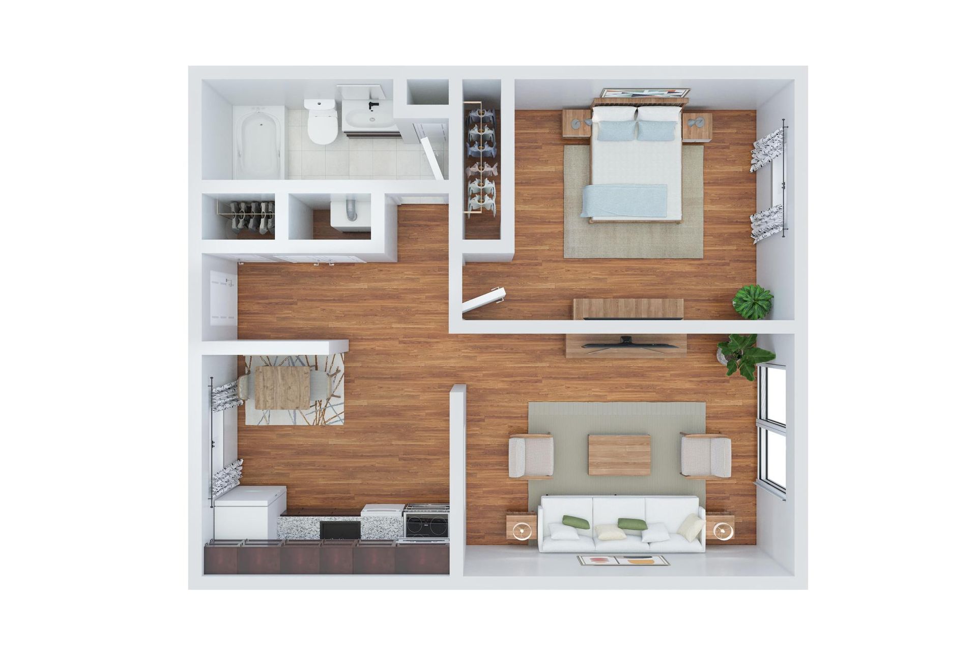St Ann Apartment: 11120 Graben Dr, Apt D