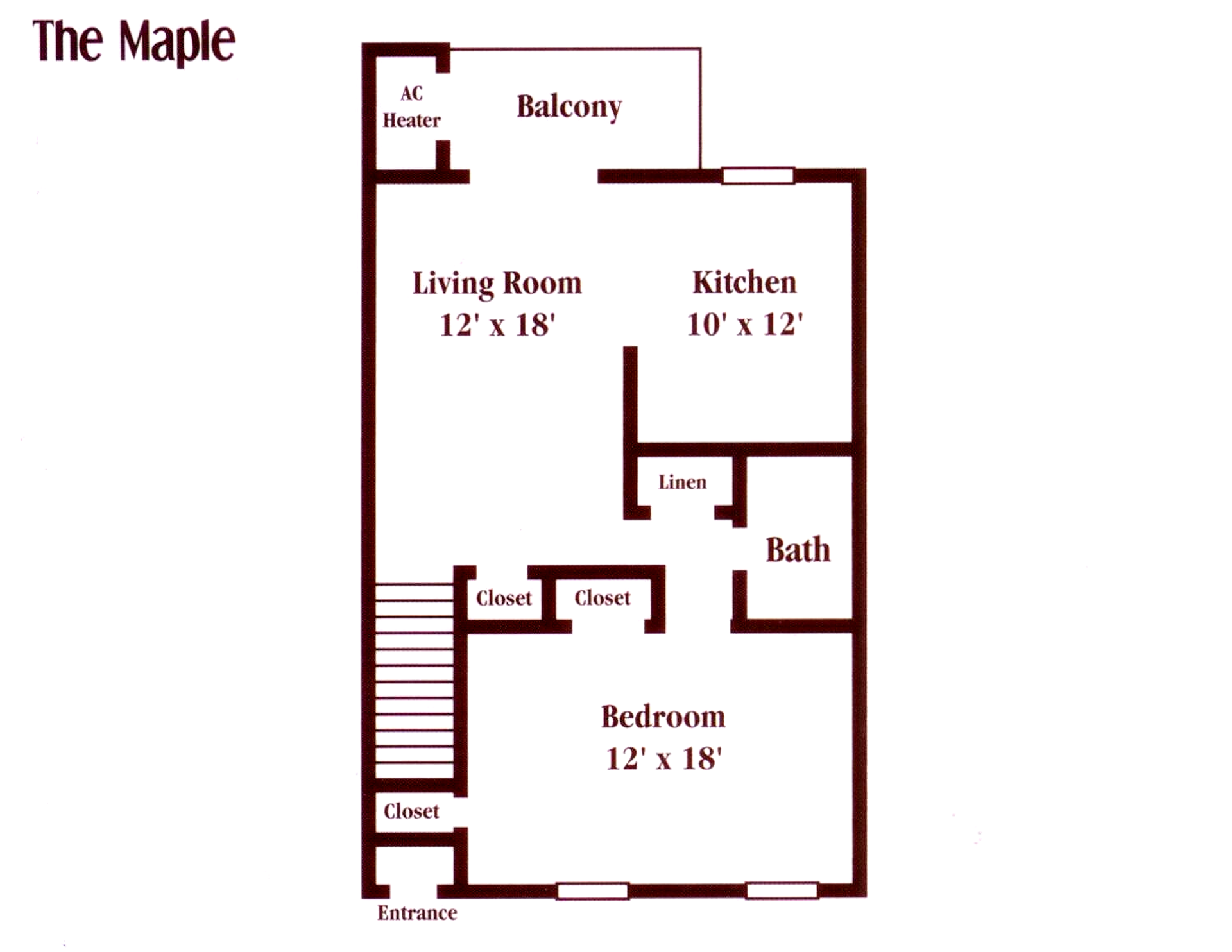 Maple Shade Apartment: 20 Church Road