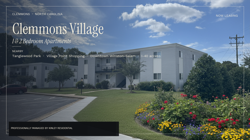 Clemmons Village Apartments | 2 Bedroom One Bath | Clemmons, NC