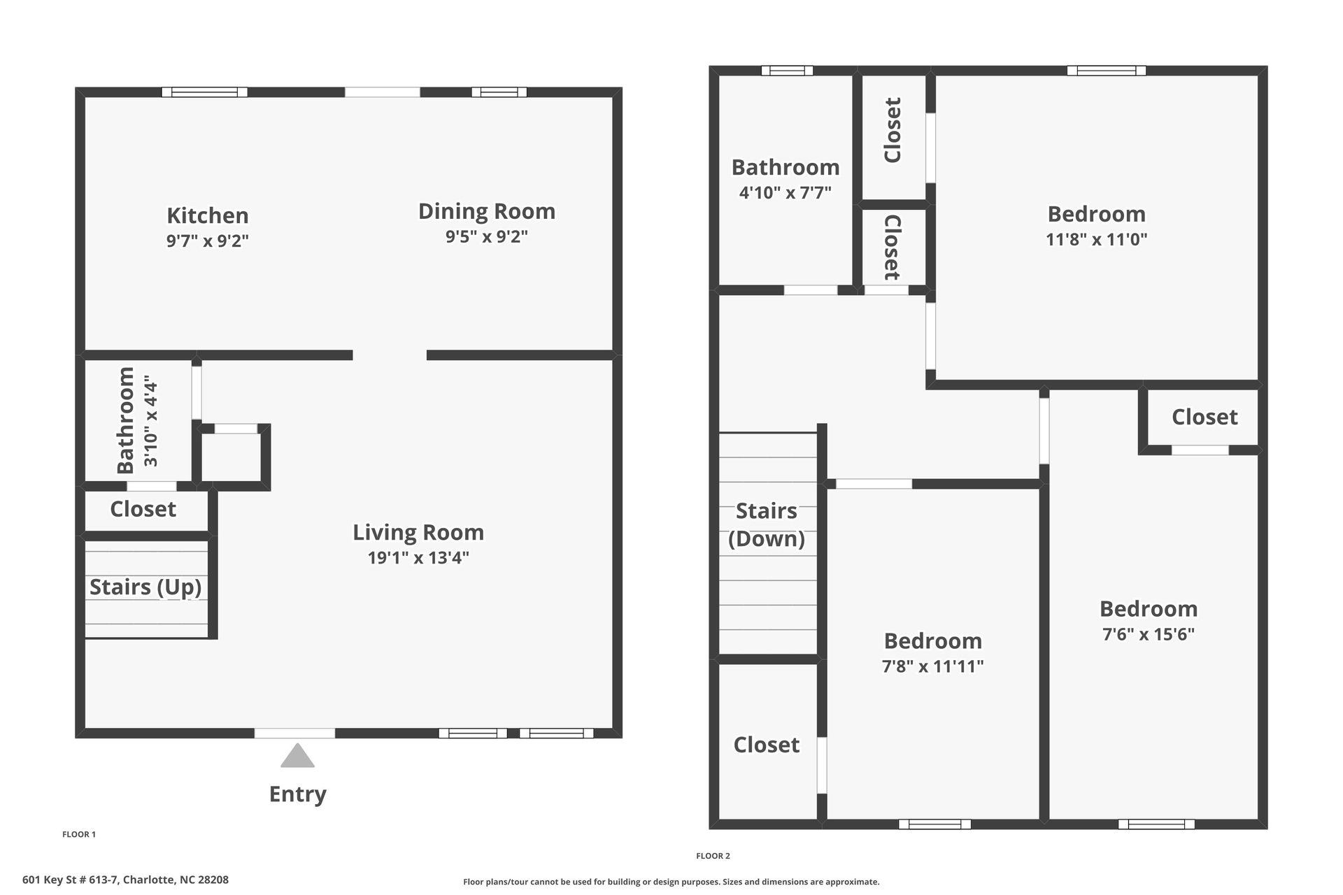 Charlotte Apartment: 601 Key Street