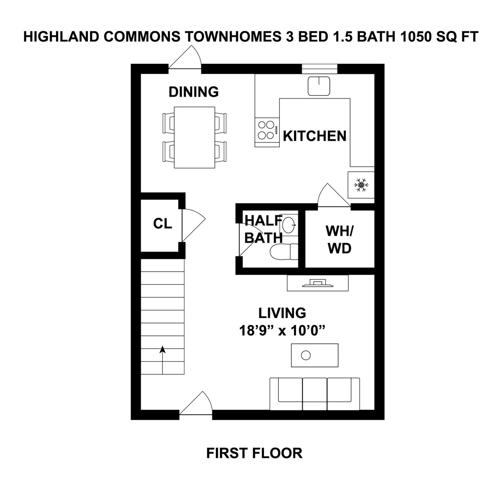 Hickory Apartment: 445 11th Ave NE