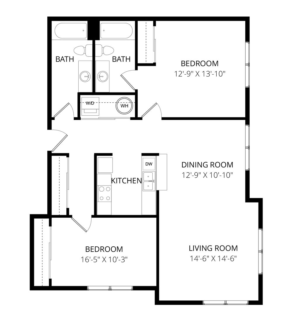 SEATAC Apartment: 21428 INTERNATIONAL BOULEVARD