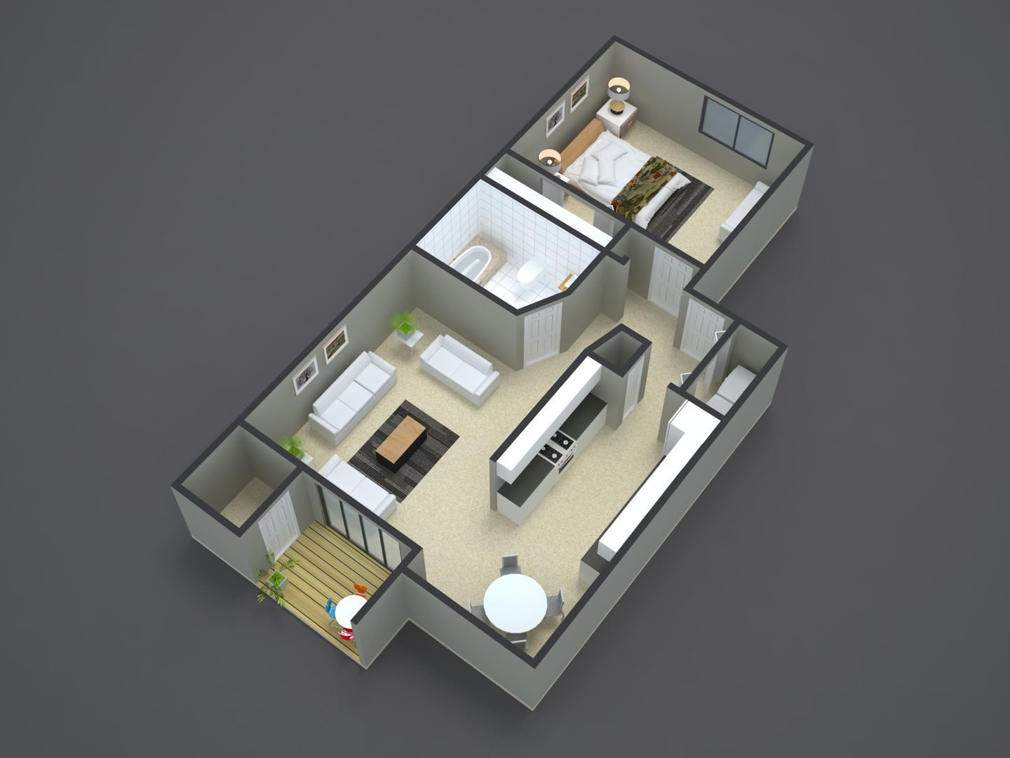 Bremerton Apartment: 4798 Parkhurst Lane NE