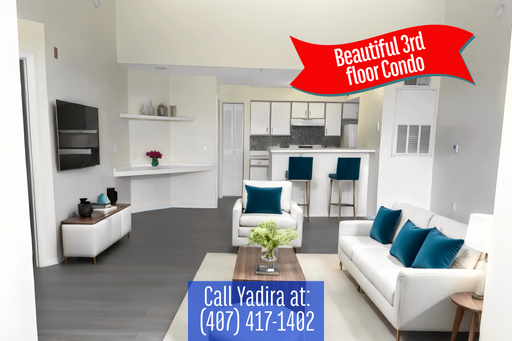 Beautiful 3rd floor Condo with 2 bedrooms and 1 bath in the heart of Kissimmee – photo 1