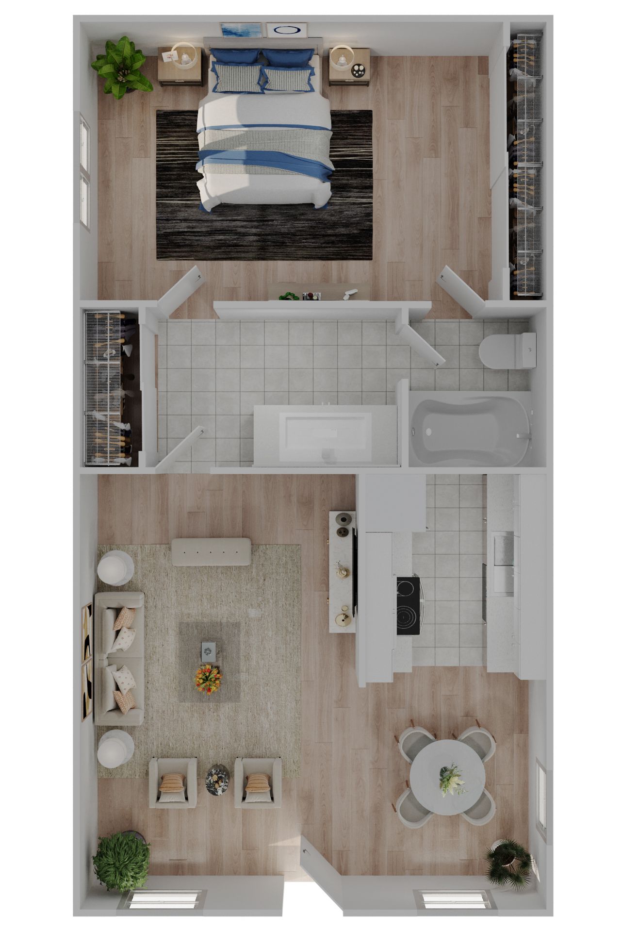 Davis Apartment: 515 Sycamore Lane