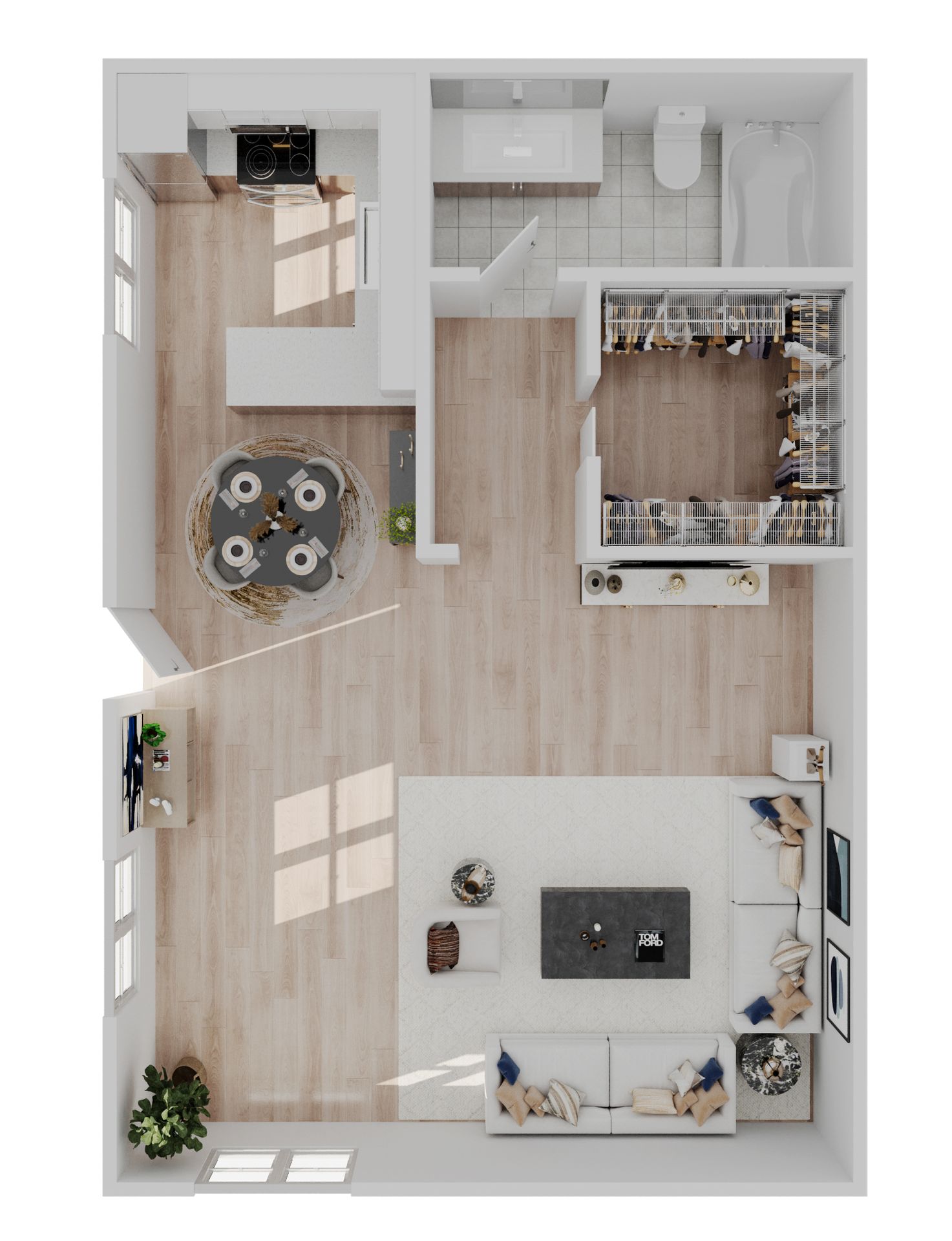 Davis Apartment: 515 Sycamore Lane