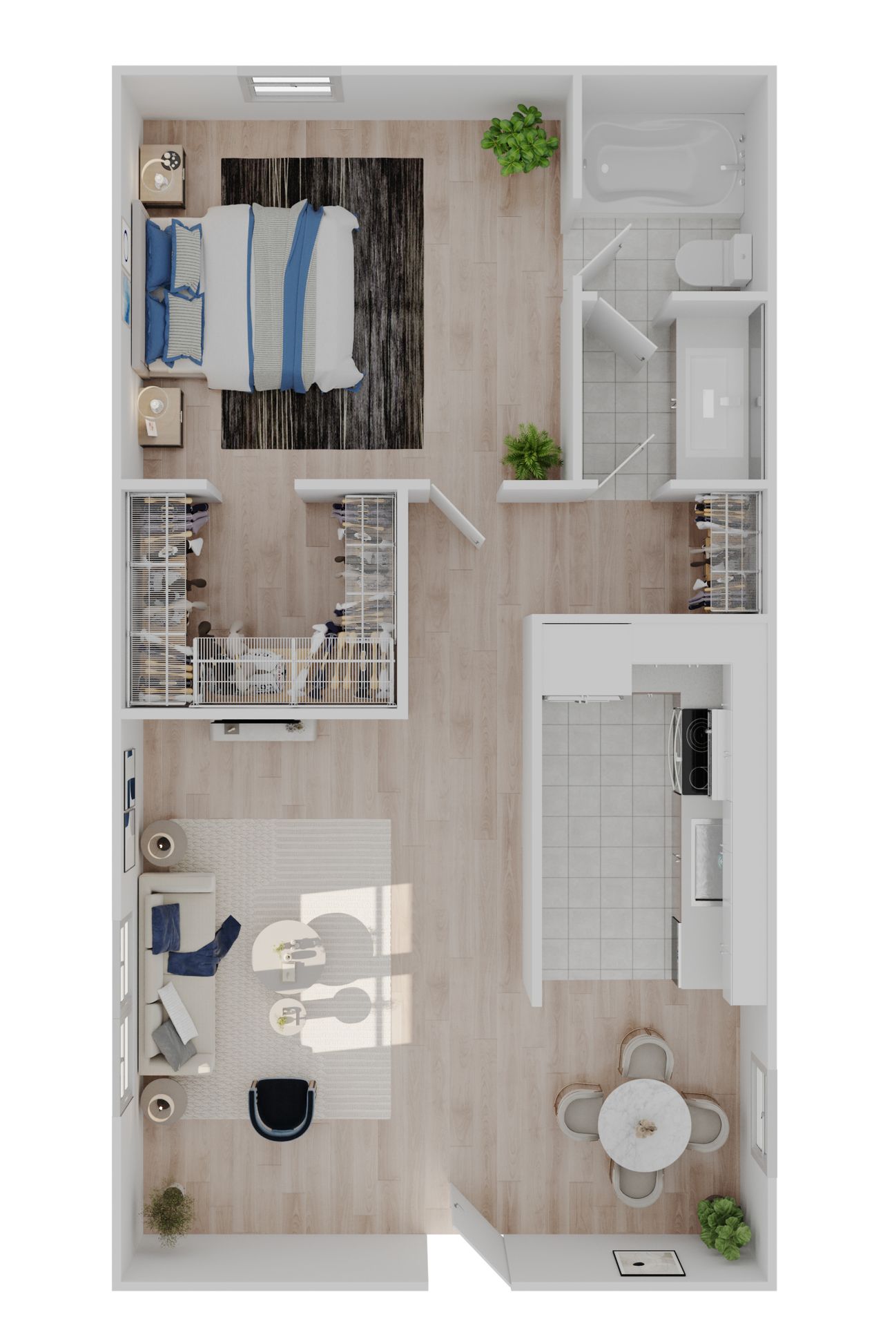 Davis Apartment: 515 Sycamore Lane