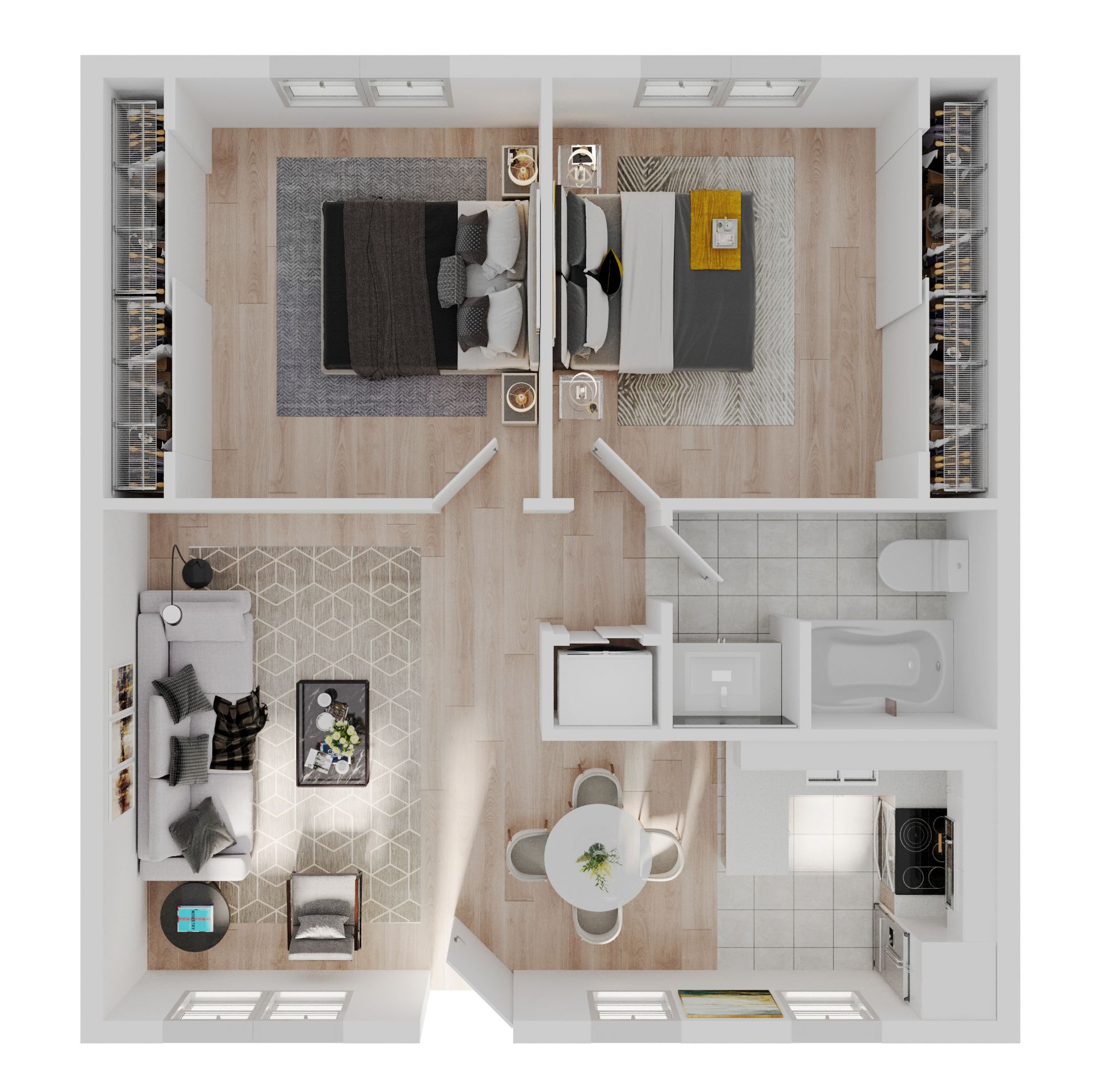 Davis Apartment: 515 Sycamore Lane