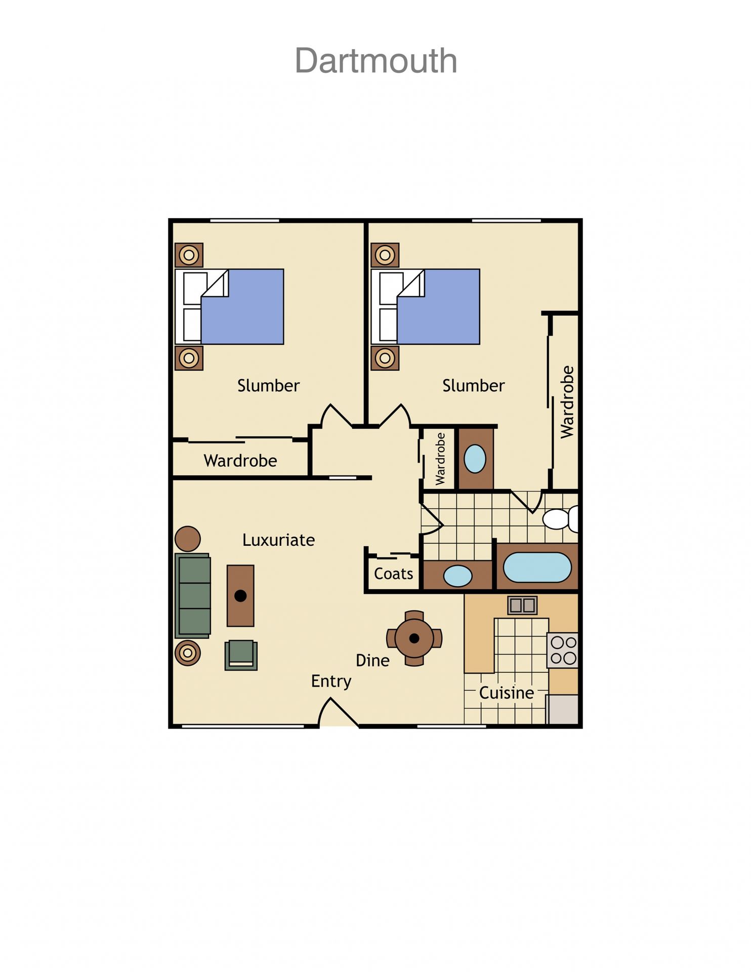 Davis Apartment: 515 Sycamore Lane