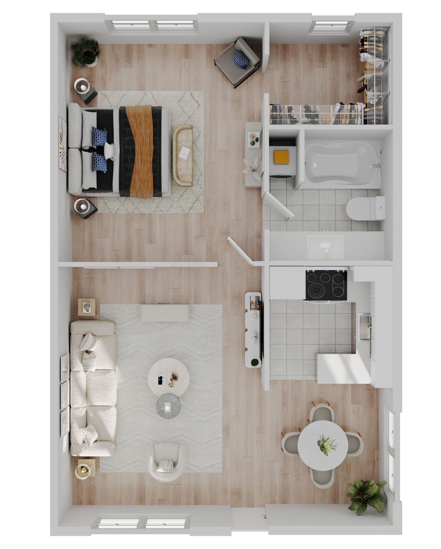 Davis Apartment: 515 Sycamore Lane