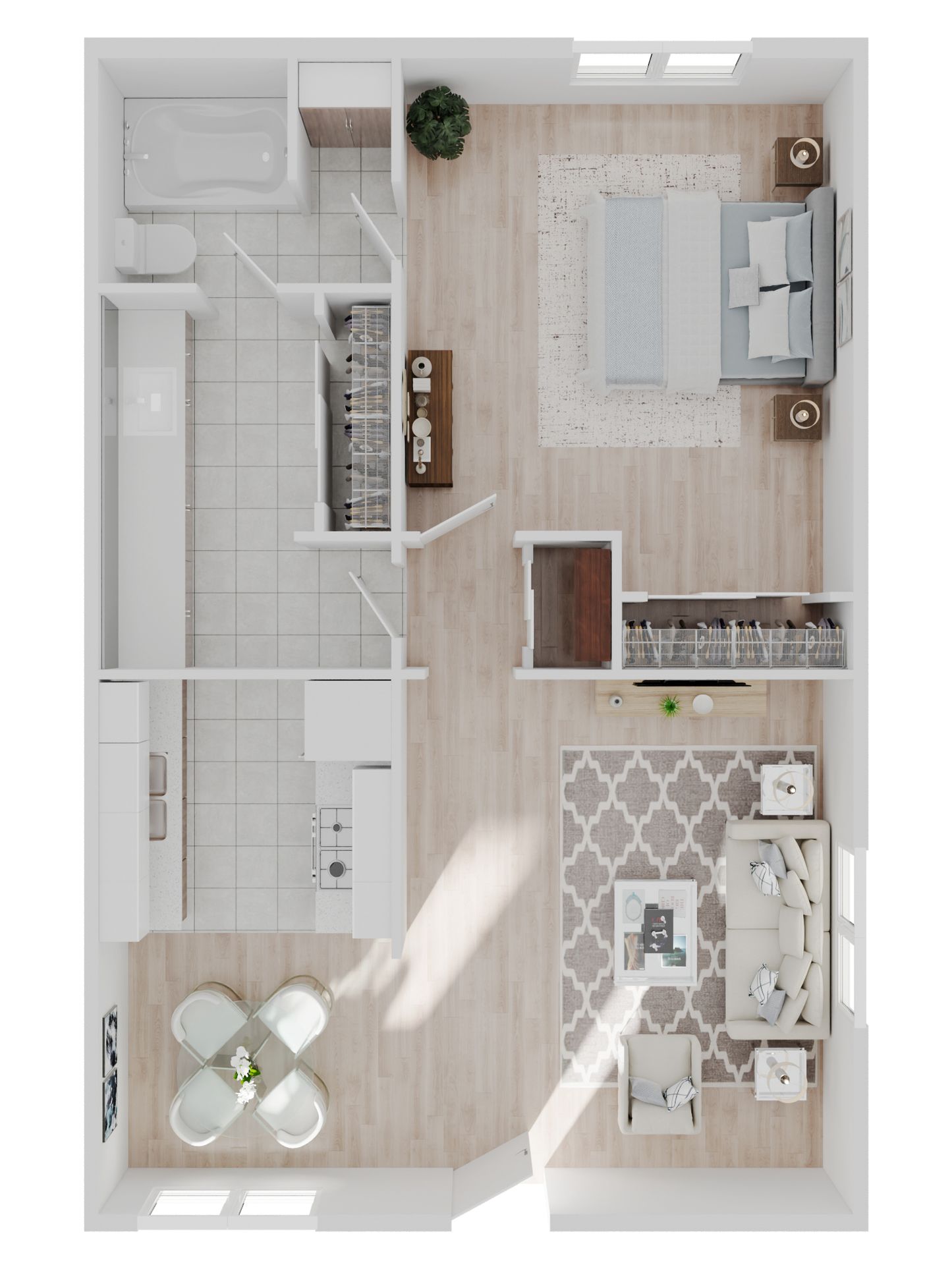 Davis Apartment: 515 Sycamore Lane