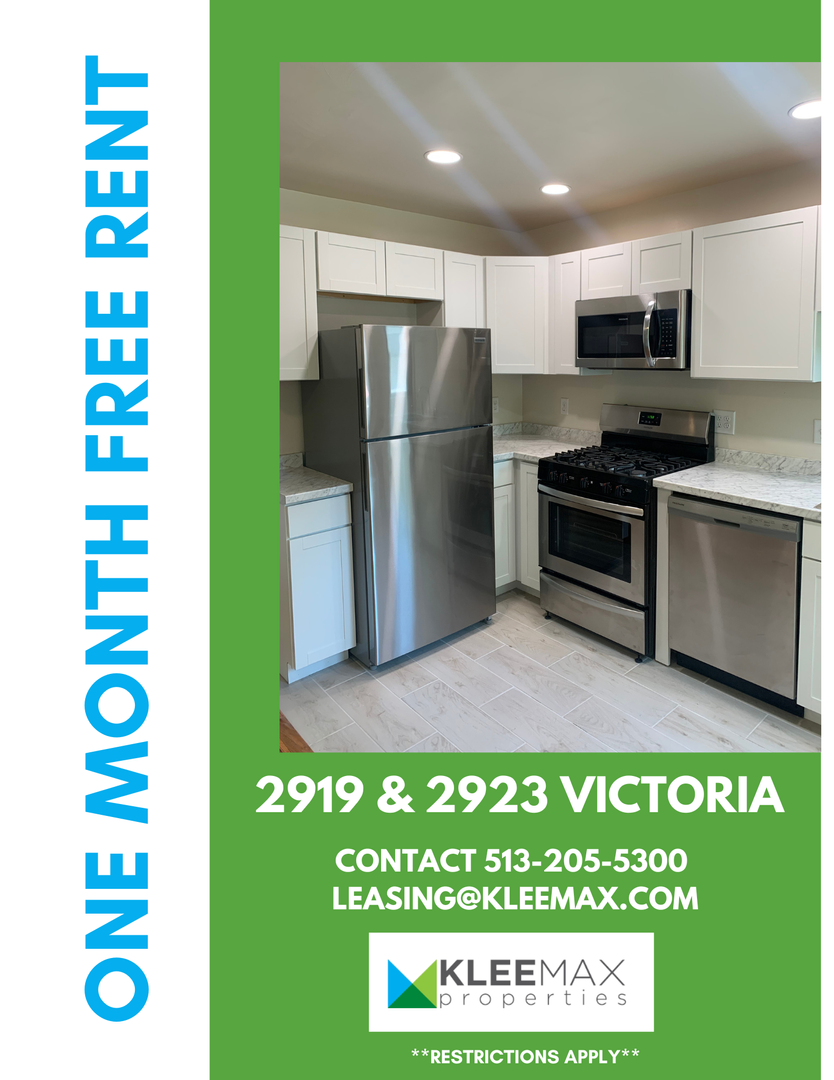 Cincinnati Apartment: 2919 Victoria Avenue