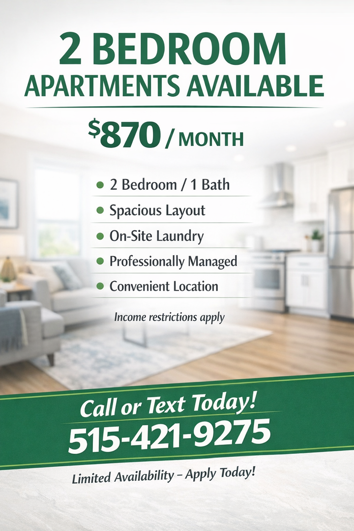 Des Moines Apartment: 2000 Meadow Chase Ln