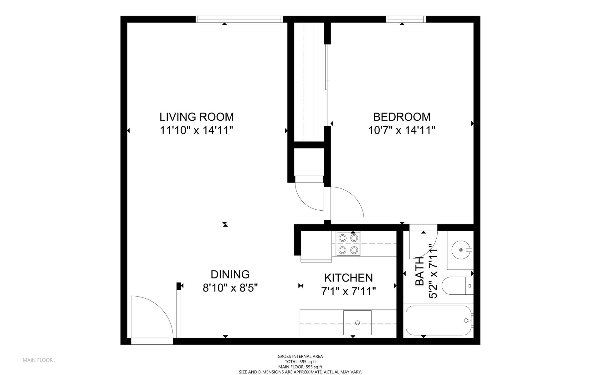 Des Moines Apartment: 7201 SE 5th St