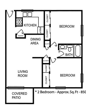 2 BD 1 BA Upper – photo 1