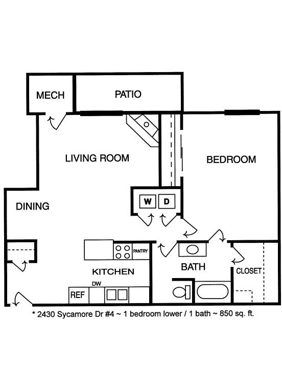 Green Bay Apartment: Sycamore Drive
