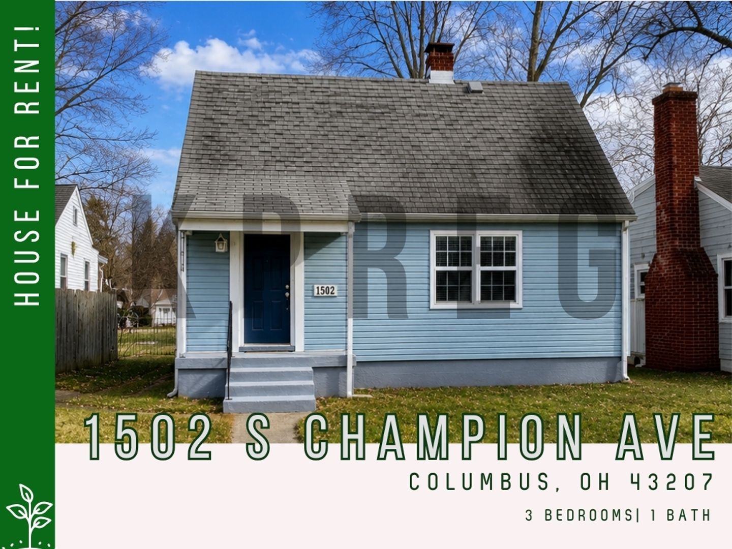 Columbus House: 1502 S Champion Ave
