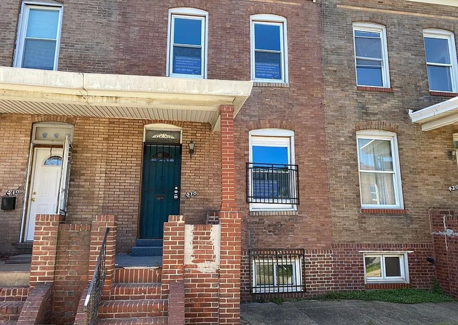 Baltimore Townhome: 418 N. East Ave