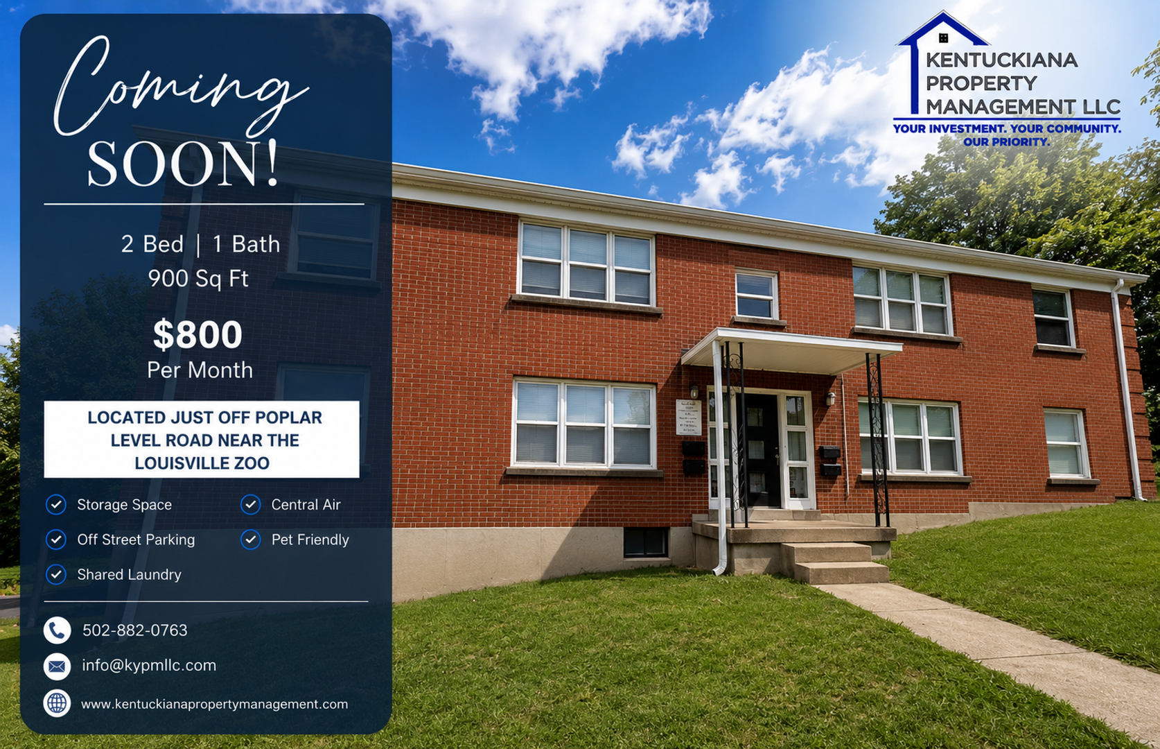 Louisville Apartment: 1431 Nightingale Road