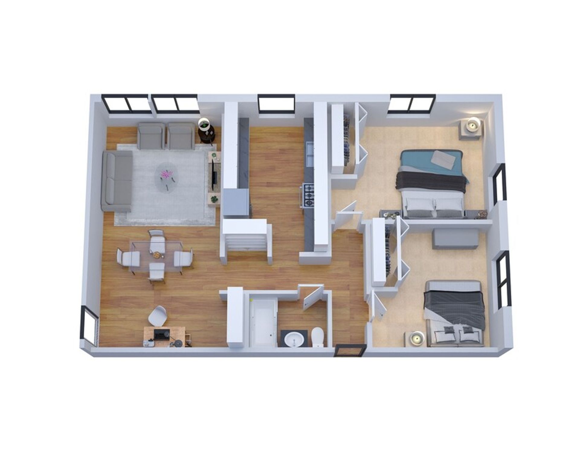 Brooklyn Center Apartment: 3407-3417 65th Avenue N