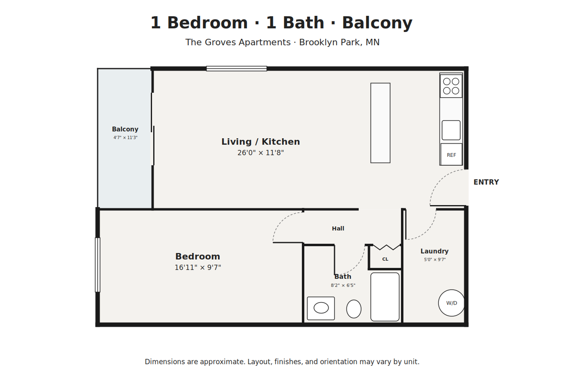 Brooklyn Park Apartment: 6800- 6810 63rd Avenue